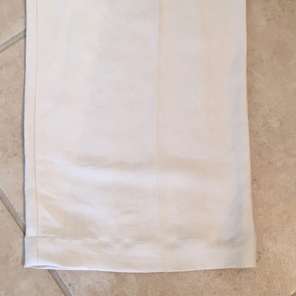 Ann Taylor Linen Taupe Trousers - Picture 2 of 6